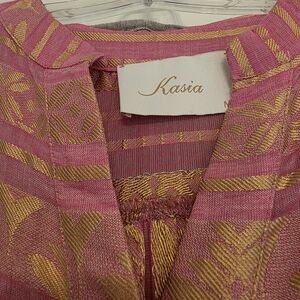 Kasia Pink and Gold Women's Dress